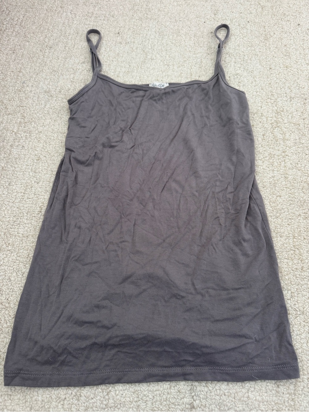 Brandy Melville Charcoal Spaghetti Strap Camisole